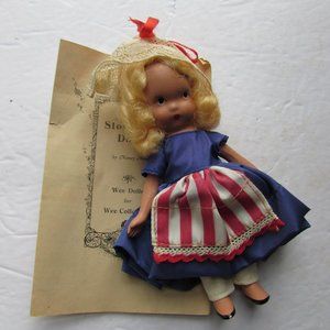 Vintage Nancy Ann Storybook Doll Going a Milking 1940 Era